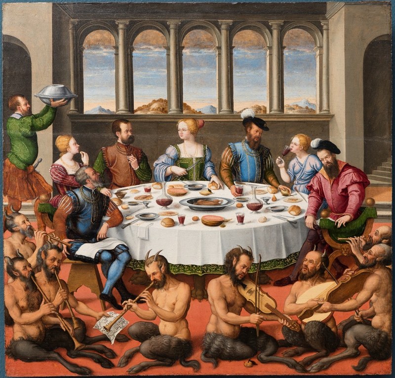 A feast with Satyrs: from Venice to the southern Netherlands