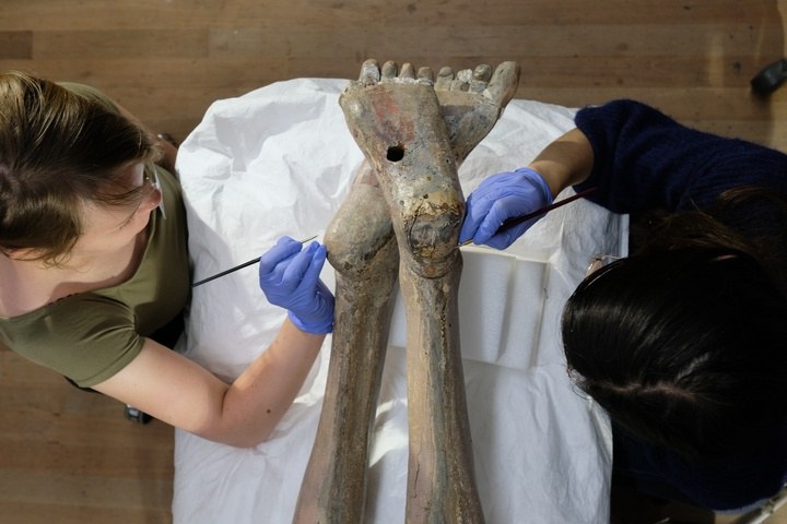 Long-term restoration completed - Crucifix