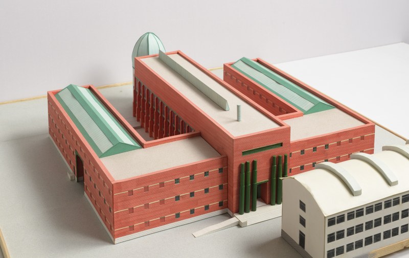 Ontwerp Bonnefantenmuseum: eerste maquette