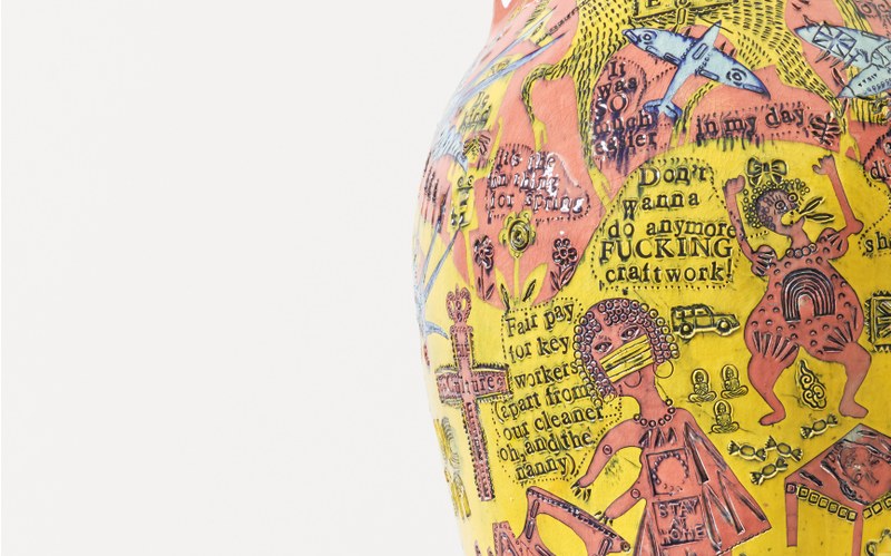Grayson Perry: We Shall Catch it on the Beaches