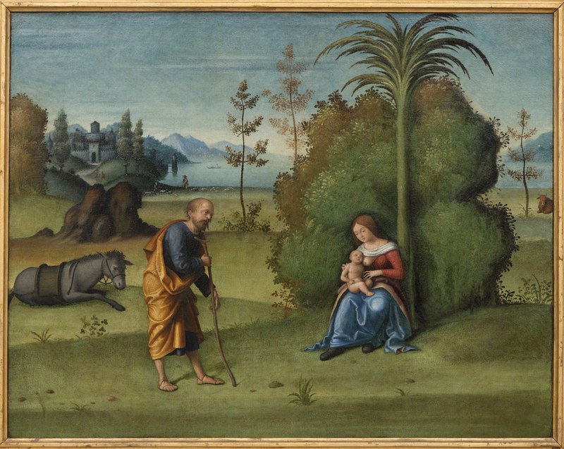 Rust op de vlucht naar Egypte