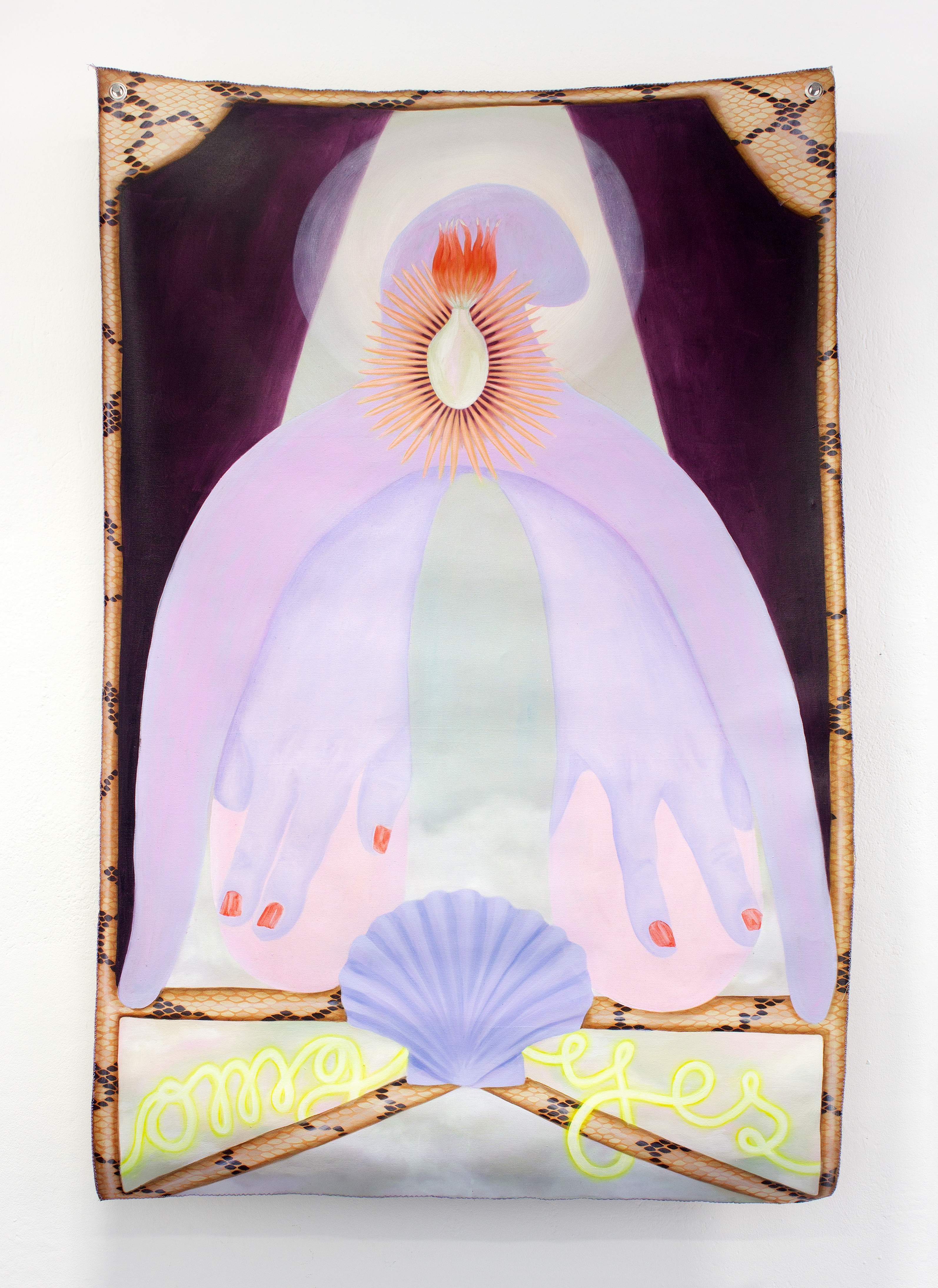 Afbeelding: Marleen Rothaus, holy clit, 2019. Foto: Antonia Rodrian