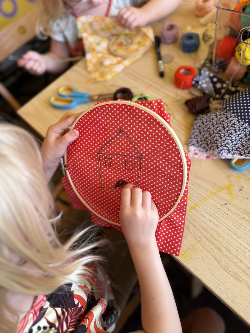 Christmas holidays: embroider you own memory