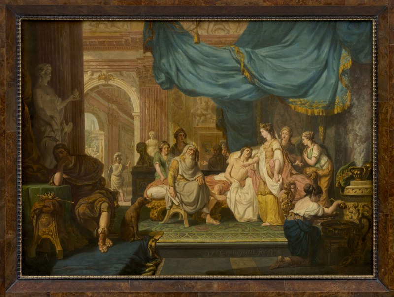 Seleucus doet afstand van Stratonice ten gunste van zijn zoon Antiochus