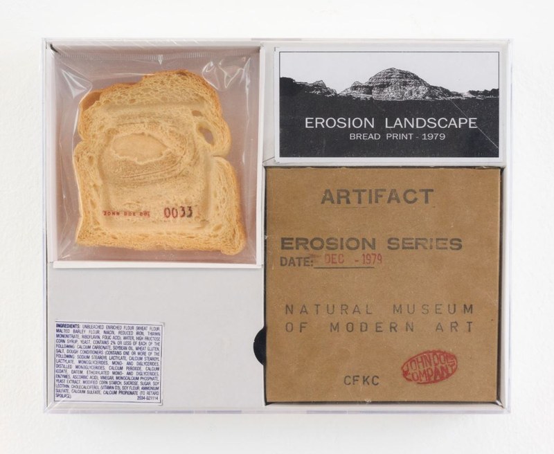 Erosion Landscape Bread Print, No. 80