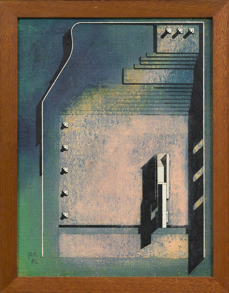 Plattegrond stadhuisplein en monument voor de partizanen