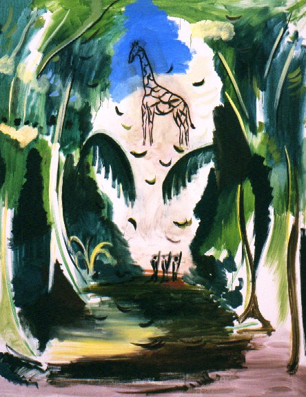 René Daniëls, A Fountain in Africa, 1984.
